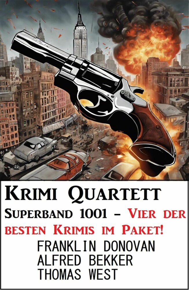 Krimi Quartett Superband 1001 - Vier der besten Krimis im Paket! main product photo