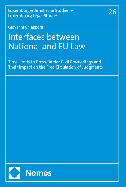 Interfaces between National and EU Law main product photo