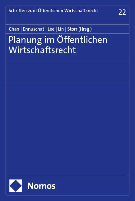 Planung im Öffentlichen Wirtschaftsrecht main product photo
