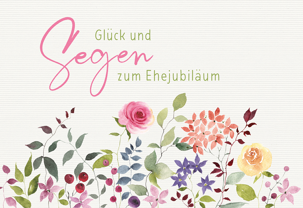 Glück und Segen zum Ehejubiläum main product photo