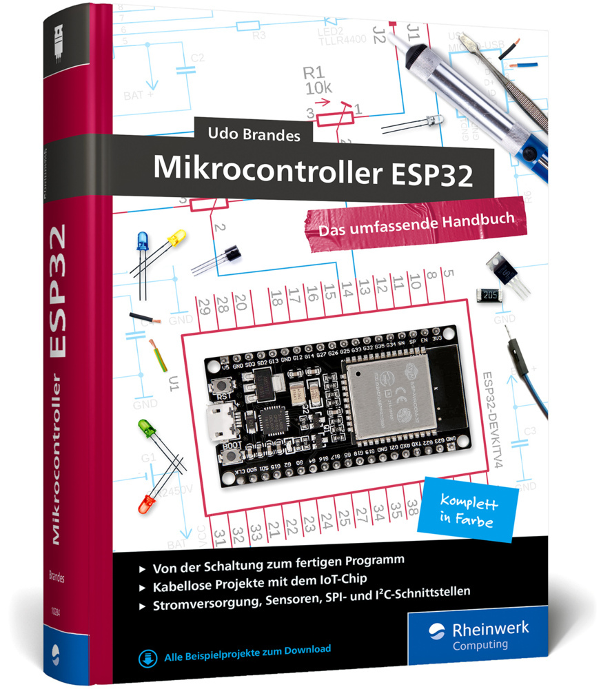 Mikrocontroller ESP32 main product photo