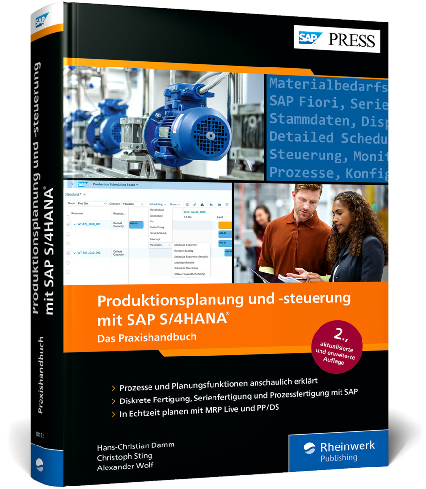 Produktionsplanung und -steuerung mit SAP S/4HANA main product photo