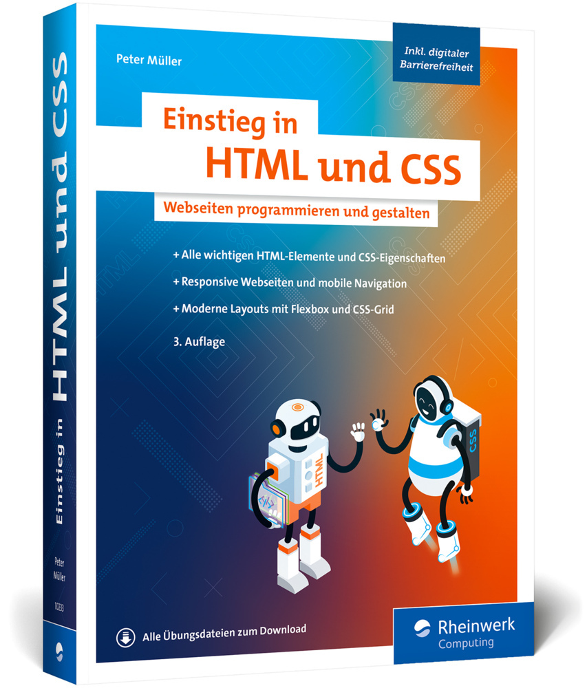 Einstieg in HTML und CSS main product photo