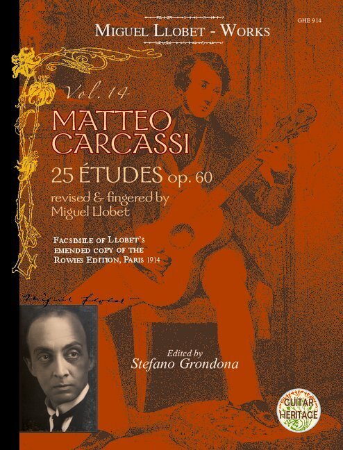 Matteo Carcassi: 25 Études main product photo