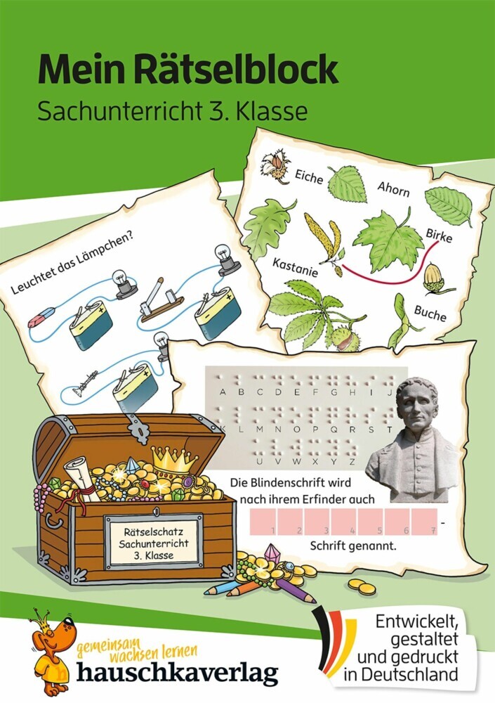 Mein Rätselblock Sachunterricht 3. Klasse main product photo
