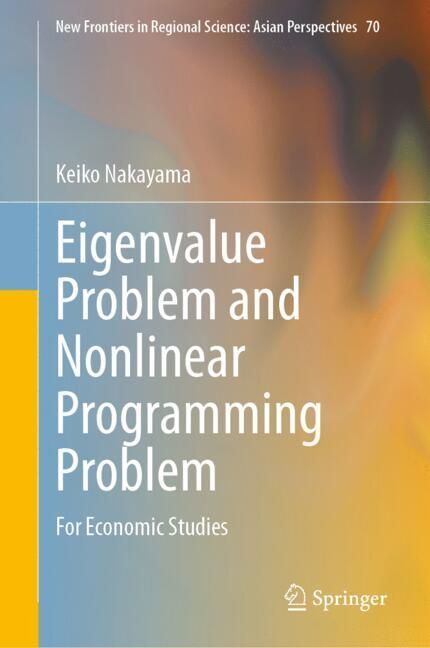 Eigenvalue Problem and Nonlinear Programming Problem main product photo