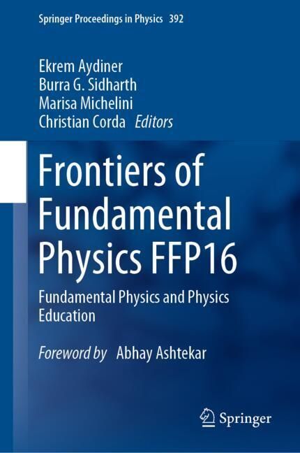 Frontiers of Fundamental Physics FFP16 main product photo