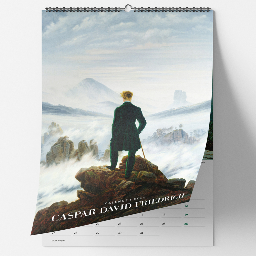 Caspar David Friedrich. Wandkalender 2025 main product photo
