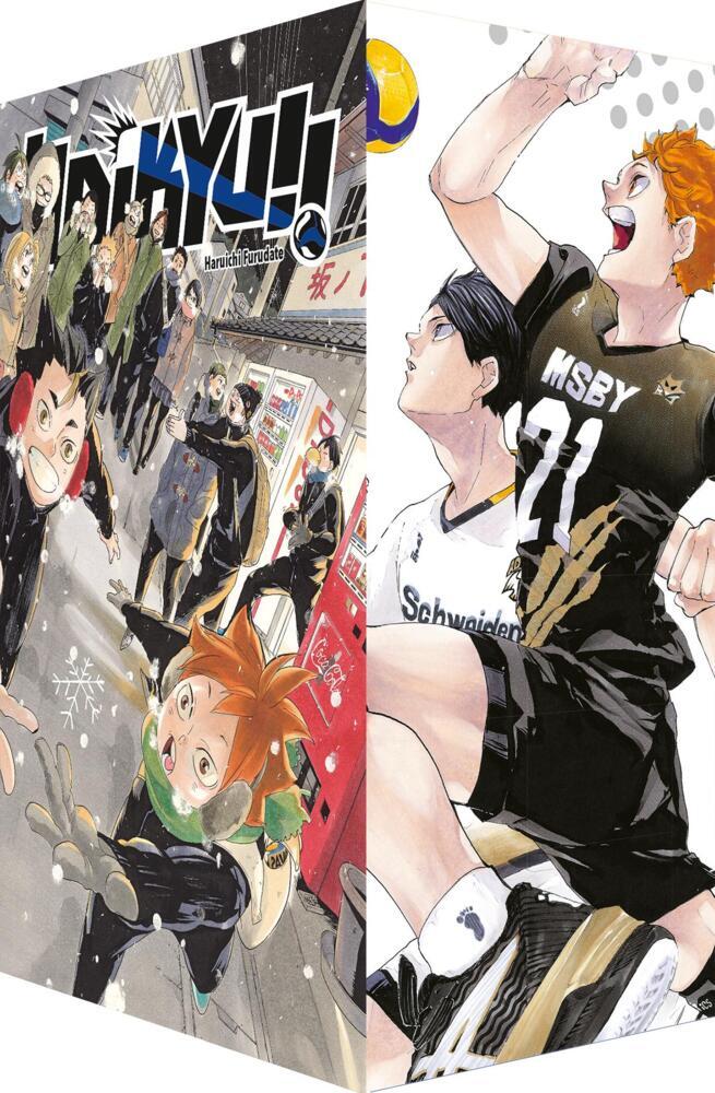 Haikyu!! Sammelbox 5 - Band 45 mit Sammelschuber main product photo