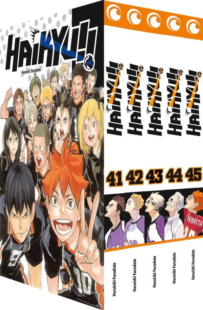 Haikyu!! Sammelbox 5 - Band 41-45 im Schuber main product photo