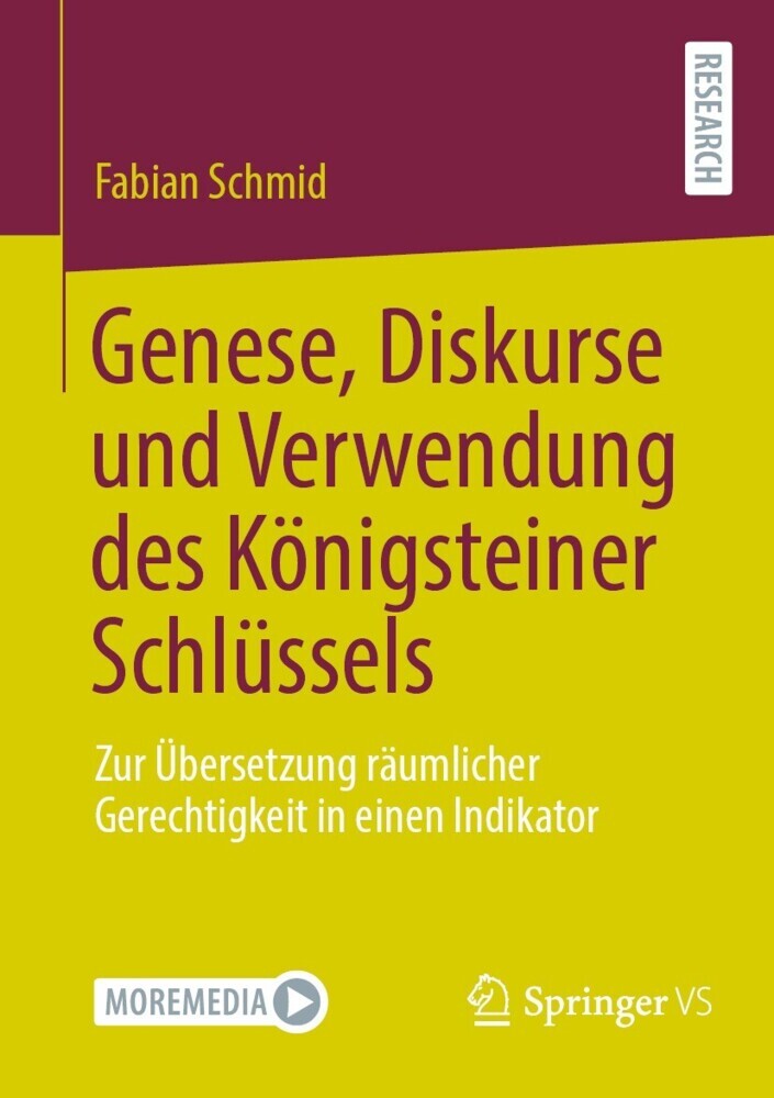 Genese, Diskurse und Verwendung des Königsteiner Schlüssels main product photo