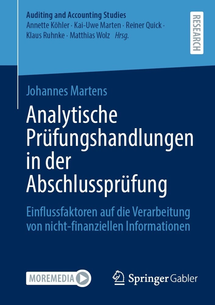 Analytische Prüfungshandlungen in der Abschlussprüfung main product photo
