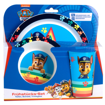 Paw Patrol Boy 3tlg Frühstücksset