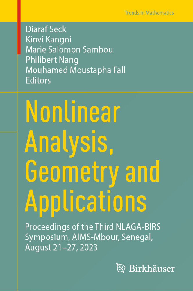 Nonlinear Analysis, Geometry and Applications main product photo