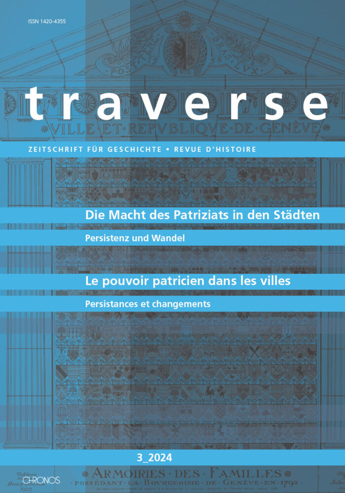 Die Macht des Patriziats in Städten | Le pouvoir patricien dans les villes main product photo