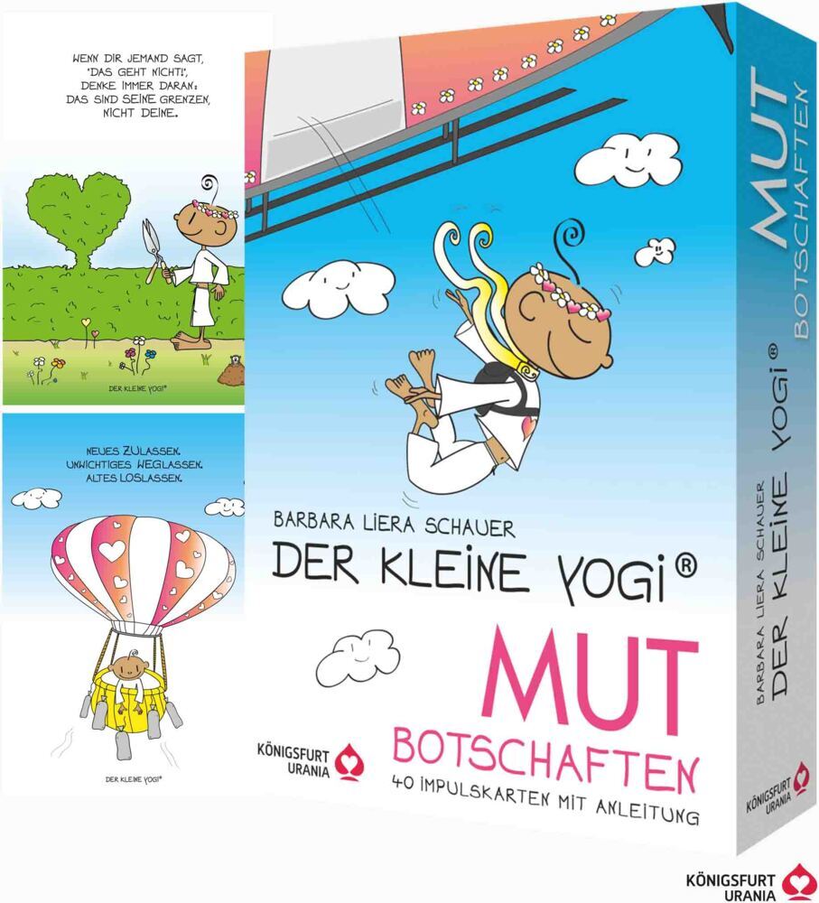 Der kleine Yogi - Mut Botschaften, m. 1 Buch, m. 1 Beilage main product photo