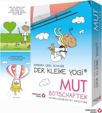 Der kleine Yogi - Mut Botschaften, m. 1 Buch, m. 1 Beilage