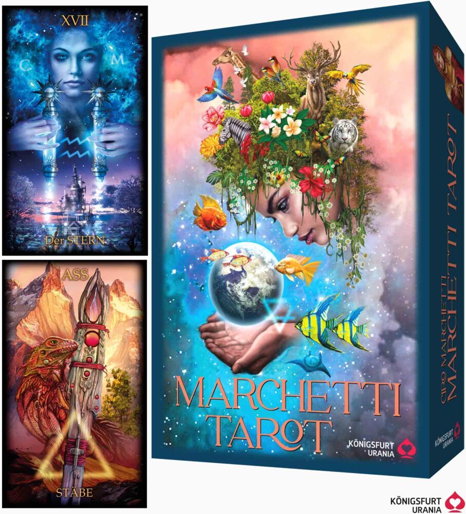 Marchetti Tarot - Folge deiner Intuition!, m. 1 Buch, m. 78 Beilage main product photo
