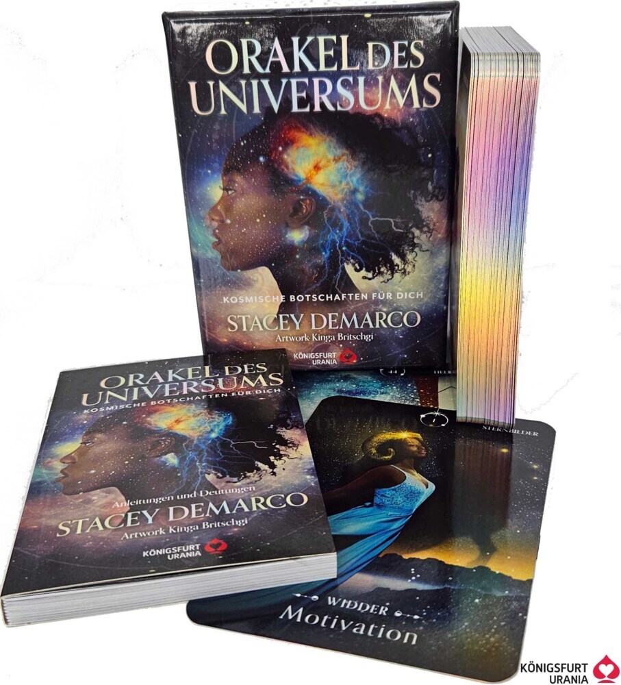Orakel des Universums - Kosmische Botschaften für Dich, m. 1 Buch, m. 1 Beilage main product photo