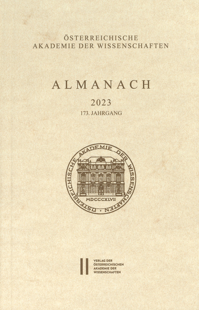 Almanach, 173. Jahrgang (2023) main product photo