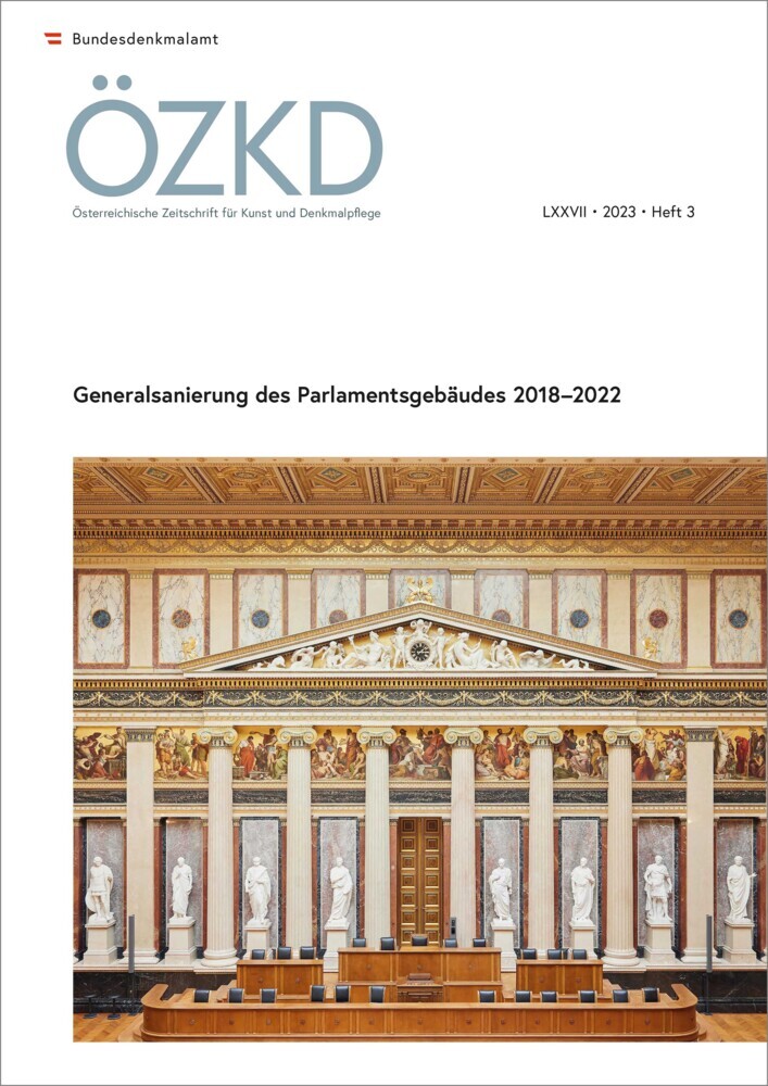 Österreichische Zeitschrift für Kunst und Denkmalpflege LXXVII, Heft 3 main product photo