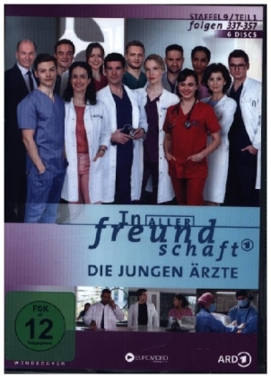 In aller Freundschaft - Die jungen Ärzte, Staffel 9, Teil 1 (Folgen 337-357), 6 DVD