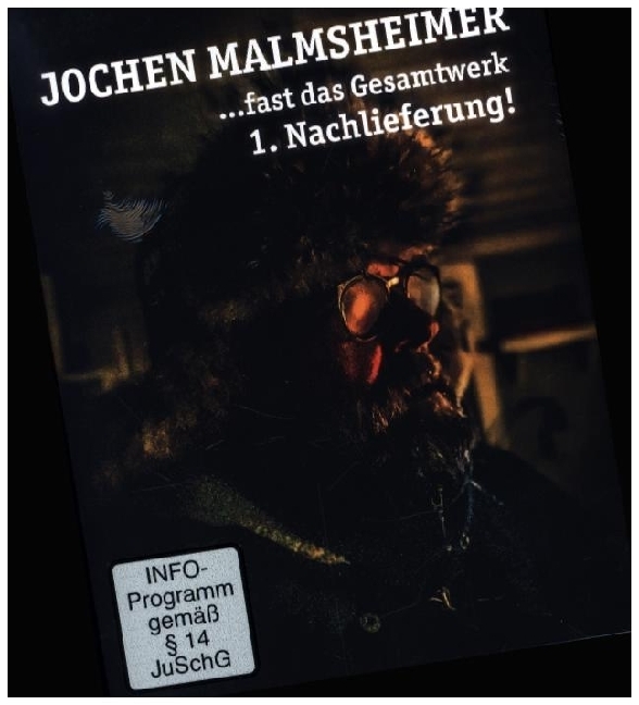 Jochen Malmsheimer: ... fast das Gesamtwerk - 1. Nachlieferung!, 2 DVD main product photo