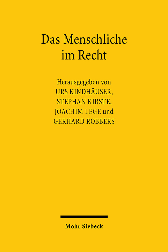 Das Menschliche im Recht main product photo