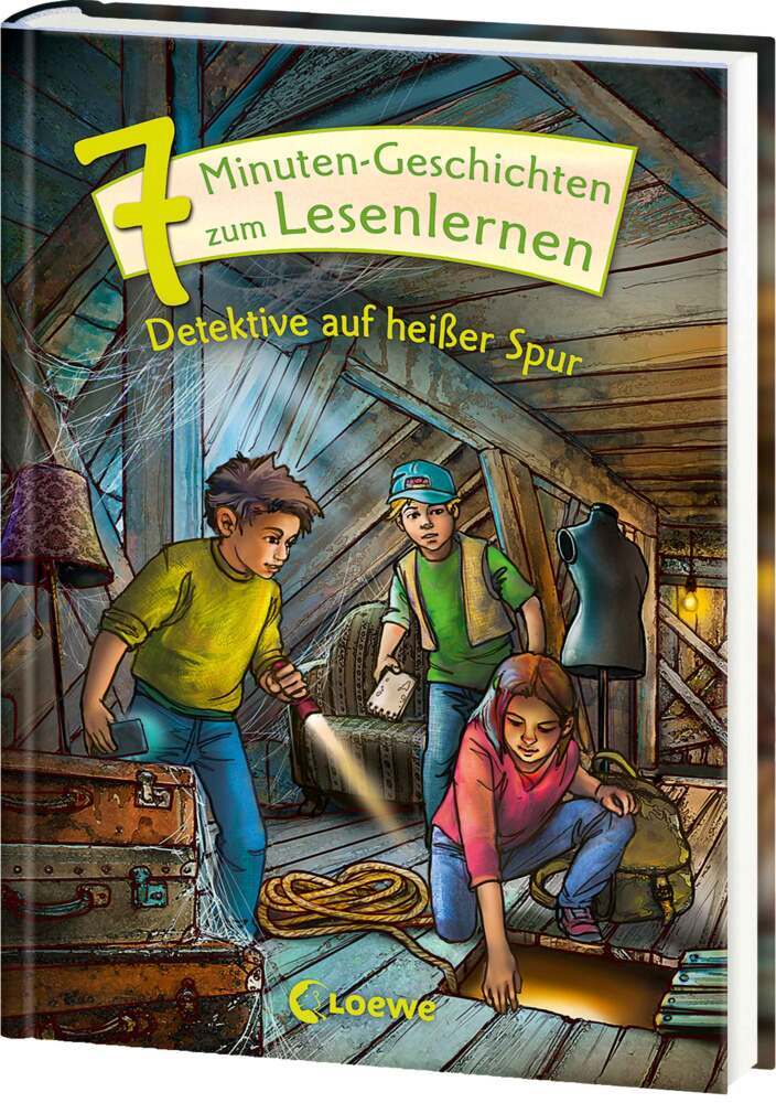 7-Minuten-Geschichten zum Lesenlernen - Detektive auf heißer Spur main product photo