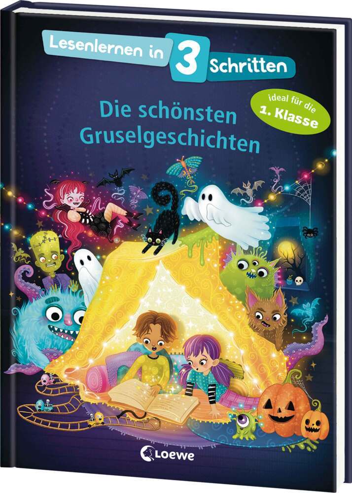 Lesenlernen in 3 Schritten - Die schönsten Gruselgeschichten main product photo