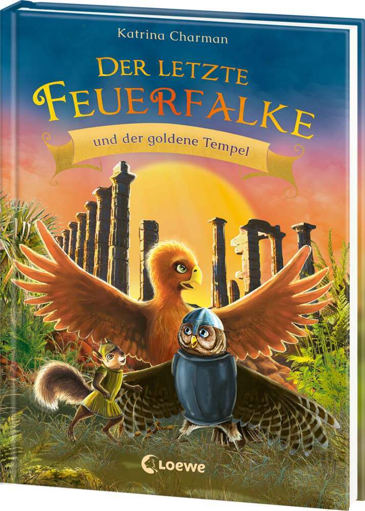 Der letzte Feuerfalke und der goldene Tempel (Band 9) main product photo