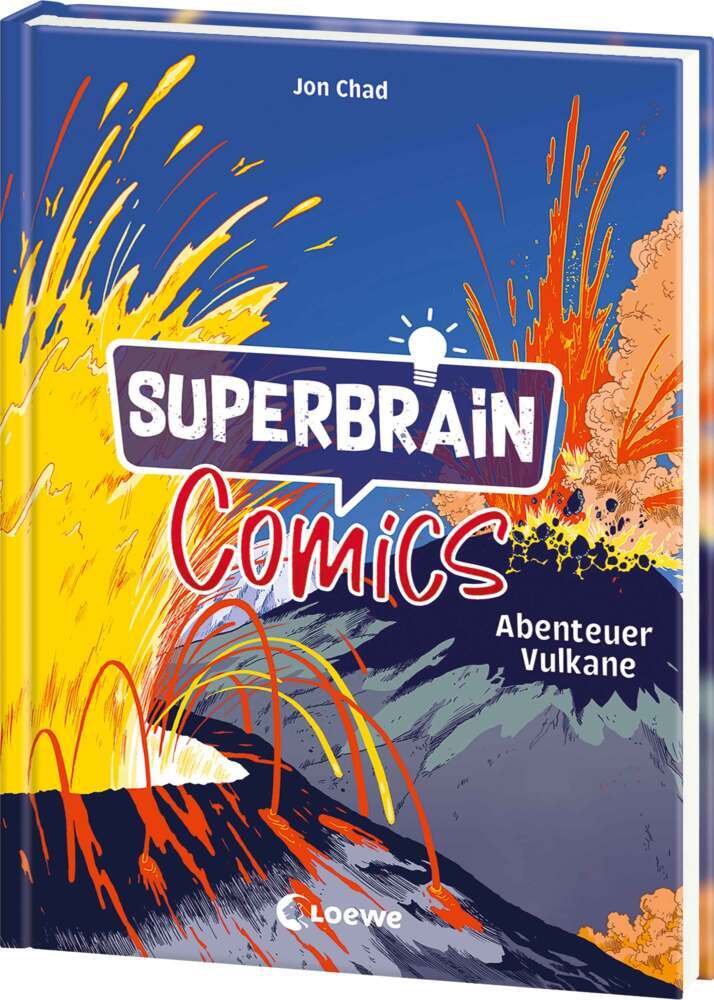 Superbrain-Comics - Abenteuer Vulkane main product photo
