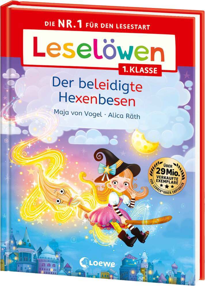 Leselöwen 1. Klasse - Der beleidigte Hexenbesen main product photo