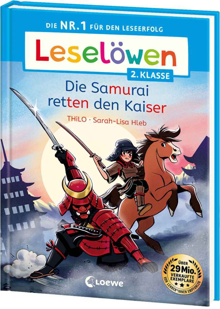 Leselöwen 2. Klasse - Die Samurai retten den Kaiser main product photo