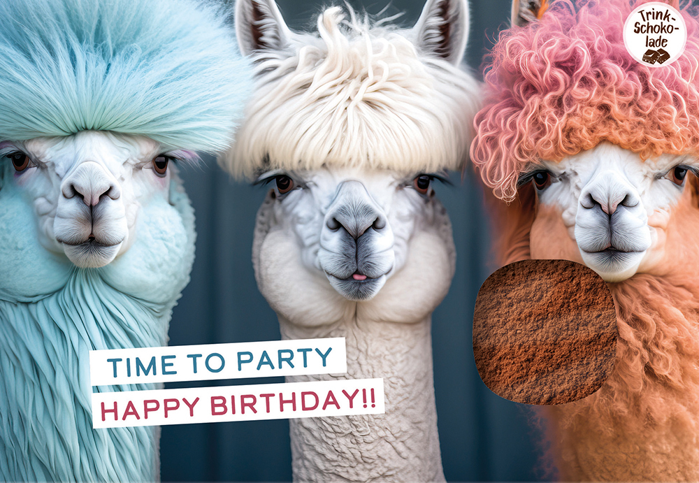 Time to party - Happy birthday main product photo