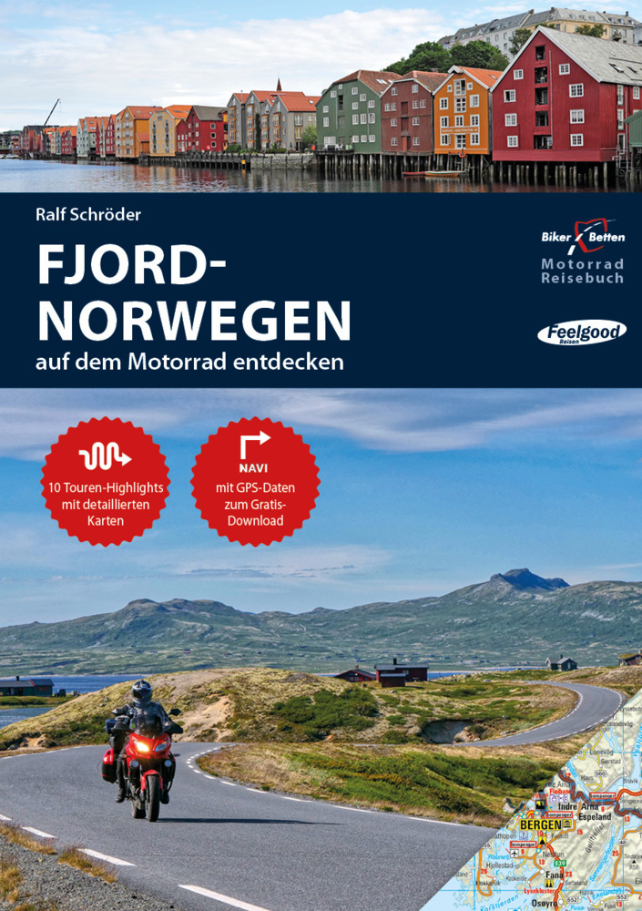 Motorrad Reiseführer Fjord-Norwegen main product photo