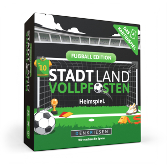 DENKRIESEN - STADT LAND VOLLPFOSTEN® - Das Kartenspiel - FUßBALL EDITION - "Heimspiel."