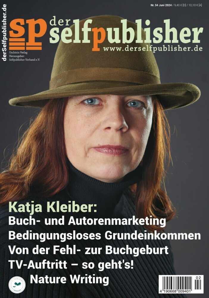 der selfpublisher 34, 2-2024, Heft 34, Juni 2024 main product photo