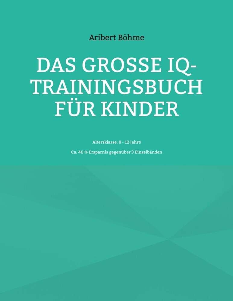Das große IQ-Trainingsbuch für Kinder main product photo