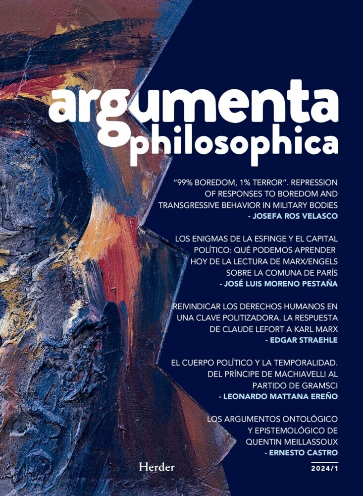 argumenta philosophica 2024/1 main product photo
