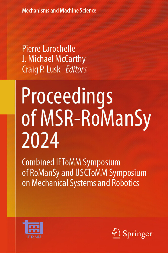 Proceedings of MSR-RoManSy 2024 main product photo