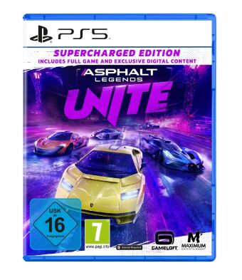 Asphalt Legends UNITE: Supercharged Edition, 1 PS5-Blu-ray Disc