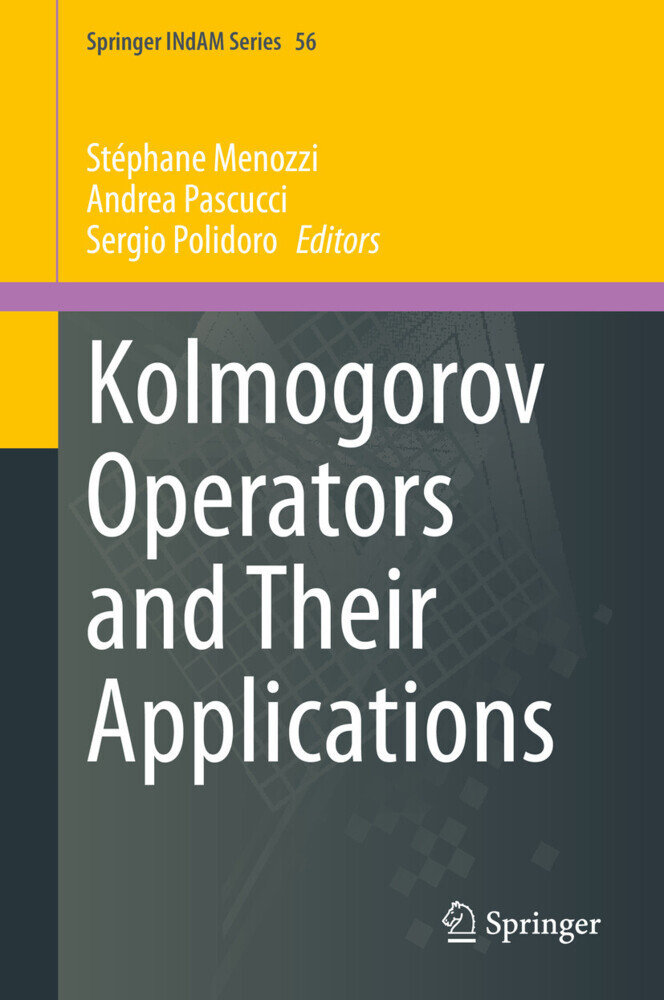 Kolmogorov Operators and Their Applications main product photo