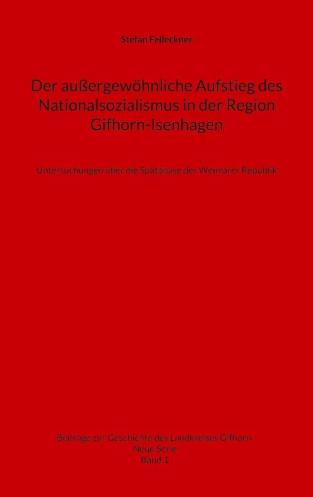 Der außergewöhnliche Aufstieg des Nationalsozialismus in der Region Gifhorn-Isenhagen main product photo
