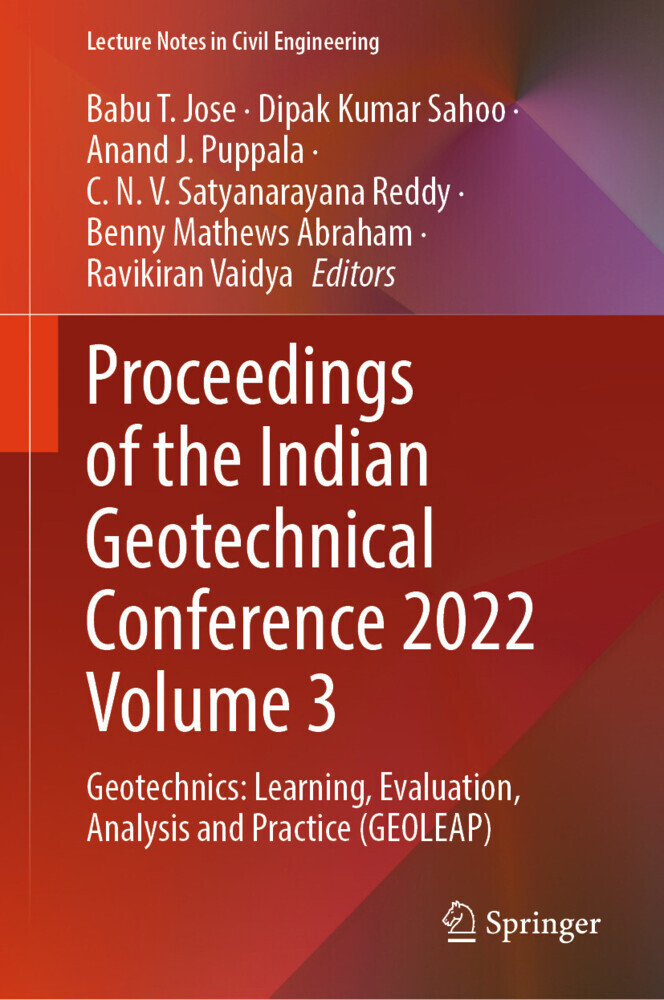 Proceedings of the Indian Geotechnical Conference 2022 Volume 3 main product photo