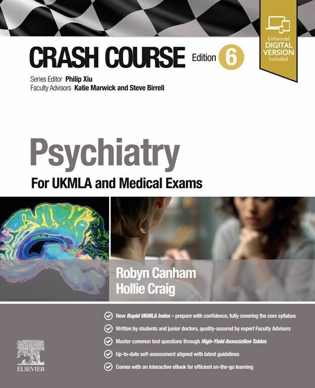 Crash Course Psychiatry main product photo
