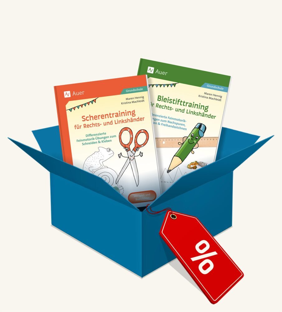 Paket: Bleistift-/Scherentraining für Rechts- & Linkshände main product photo