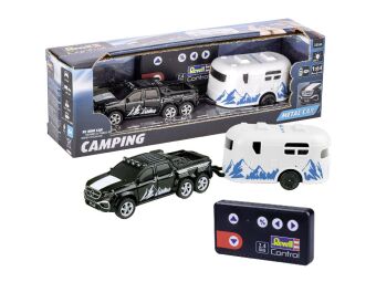 Mini RC Car mit Wohnwagen