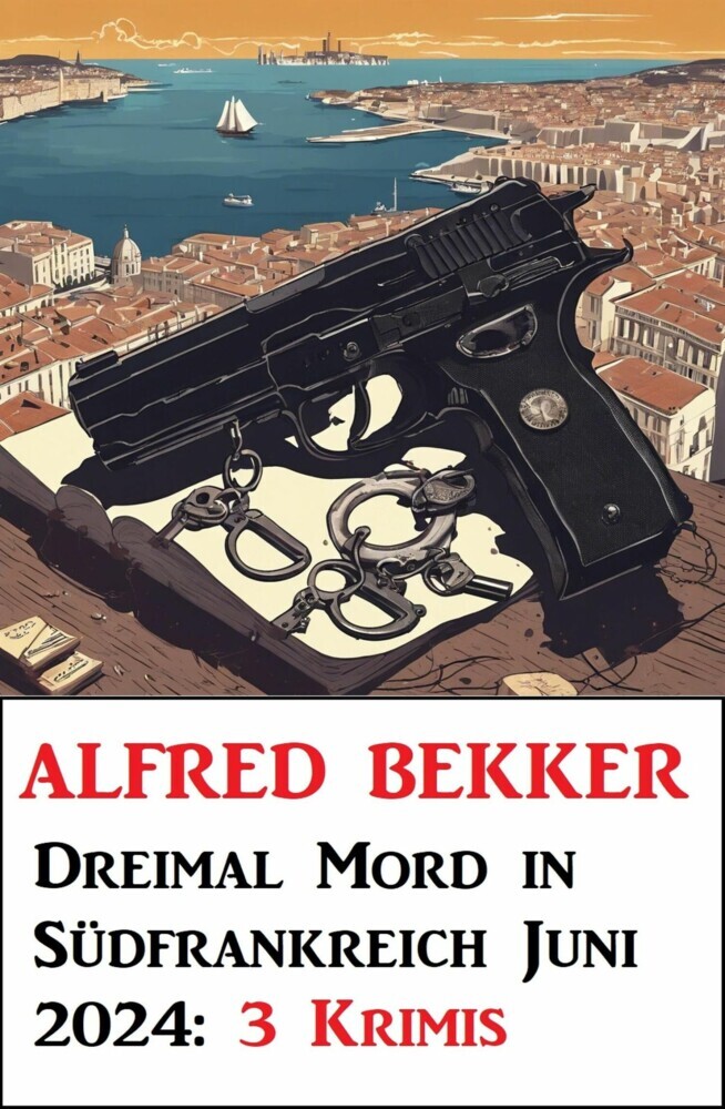 Dreimal Mord in Südfrankreich Juni 2024: 3 Krimis main product photo