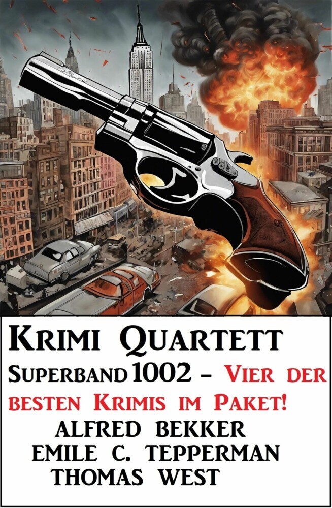 Krimi Quartett Superband 1002 - Vier der besten Krimis im Paket! main product photo